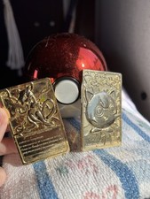 1999 Burger King Nintendo Pokémon Mewtwo Jigglypuff 23K Gold-Plated Trading Card picture