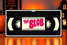 The Blob VHS LightBox Display – Retro Horror Movie USB Powered LED Sign picture