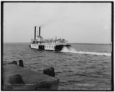 Photo:St Augustine Florida Indian River Steamboat Ferry 1900s picture