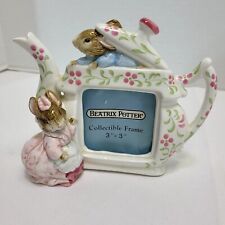 Schmidt Beatrix Potter The Tailor Of Gloucoster Ceramic Picture Frame 3X3 Teapot picture