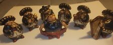 Vintage Mexican Mariachi Band Set of (7 Figurines Pottery RARE picture