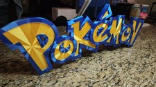 HUGE 2' WIDE Pokémon Wall Art Sign  picture