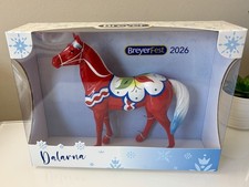 *Factory Flawed* NIB Breyerfest 2026 Dalarna Breyer Dala Horse 1:12 Scale Model picture