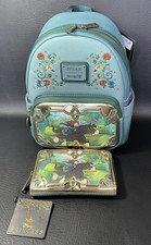Loungefly Disney Brave Merida Princess Stories Mini Backpack  and Wallet  picture