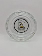 Vintage Walt's Wharf Seal Beach CA Glass Ashtray 201 Main Street Restaurant picture