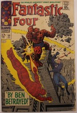 Fantastic Four #69 (Marvel Comics December 1967) VG 4.0 picture