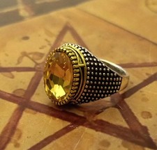 Trillionaire Maker Real Magick Occult Bless Brass Turtle Wealth Prosperity Ring picture