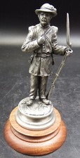 Francis J Barnum Pewter Civil War Sculpture 