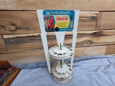 Early Vintage GM Chevrolet Metal Touch Up Paint Store Display Advertising Sign picture