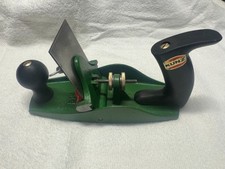Vintage KUNZ No. 3 Smoothing Plane Made in Germany Green Woodworking Tool picture