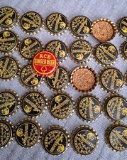 VintageAnderson's Old English Style Ginger Beer Cork Lined Bottle Caps 101 Count picture