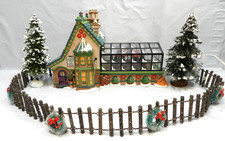 Dept. 56 Mrs. Claus Greenhouse North Pole Christmas Heritage Village w/ Box (U82 picture