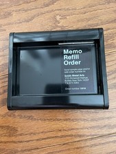 William Sklaroff Radius Two Smith Metal Arts Mid Century Chrome Memo Tray ~5.75” picture