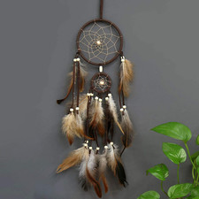 Feather Dream Catcher Handmade Native American Dream Catchers Bohe Wall Hanging picture