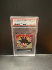 2024 Dragon Ball Wafer Sticker #17 Son Goku PSA 10 Pop 2 None Higher picture