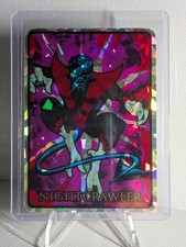 RARE Vintage 1992 Marvel Nightcrawler Unlicensed Vending Machine Sticker picture