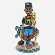 Shai Gilgeous-Alexander Oklahoma City Thunder 2025 Triple Trophy Bobblehead picture