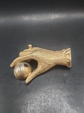 Very Rare Lilly Dache VTG Figural Hand Shaped Pen Holder Paperweight 3.5