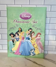 Rare Disney Princess 2007 Ornament Set Complete Of 8 Christmas From Scholastic picture