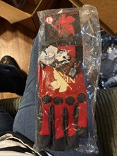 Vintage Rare Unopened Neon Genesis Evangelion Gainax NERV bike gloves picture