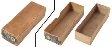 Orig. Pasteboard Box for One Dozen Asst. Screwdrivers Bits, No. 26- mjdtoolparts picture