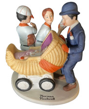 Norman Rockwell Porcelain Figurines Series II The Danbury Mint Lot of 5 Read picture