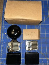 NOS Vtg. Bell System Western Electric Metal Telephone Ringer Box 7D With Buzzer picture