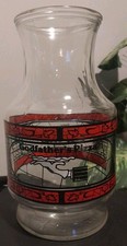 Vintage 1970s Coca Cola Godfather's Pizza Glass Pitcher - Great  Condition picture