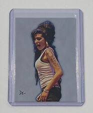 Amy Winehouse Limited Edition Artist Signed Memorial Trading Card 2/10 picture