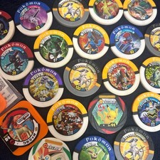 Pokémon Battrio Chips Coins Lot of 47 Takara Tomy picture