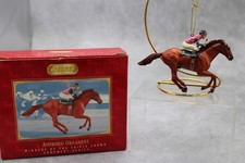 AFFIRMED RACE HORSE BREYER 700146 ORNAMENT 6TH in Series Opened Box  2006 picture