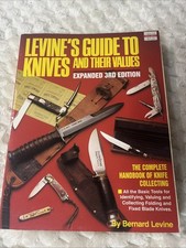 Levines Guide To Knives And Their Values 3rd Edition Bernard Levine Hardcover picture