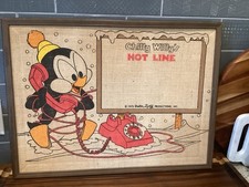 Vintage Walter Lantz Chilly Willy Penguin Bulletin Board 1973 24x18 picture