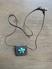 Vintage Israel Handmade Silver Necklace Orit Schatzman O.S 925 picture