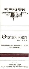 The Oyster Point Hotel Red Bank, New Jersey Vintage Matchbook Cover picture