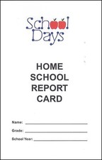 Home School Report Card for Grades 1-8 picture