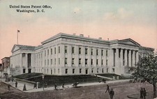 Washington DC US Patent Office now Art Museum Donald W Reynolds Vtg Postcard F54 picture