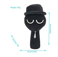 Sprunki Plush Toys Sprunki Incredibox Mr Black picture