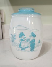 Vintage Bartlett Collins Dutch Boy Girl Cookie Jar picture