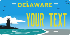 Any State Custom Motorcycle License Plate 4