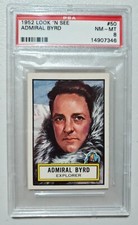 1952 Topps Look 'N See Admiral Richard E. Byrd #50 PSA 8 NM-Mint picture