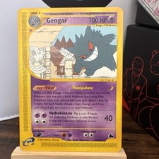 Pokemon Gengar 10/144 Skyridge Rare Non Holo English WOTC Vintage TCG picture