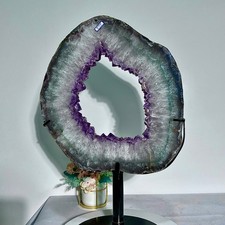 23.21LB Hand cut specimens of natural amethyst caves picture