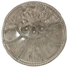 Deviled Egg Serving Platter Indiana Glass Tree Of Life Plate 13