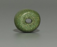Tibet 18th Century Old Antique Buddhist Jewelry Gem Turquoise Mala Bead Amulet picture