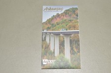 Arkansas State 2026 State Travel Map street road highway railroad paper picture