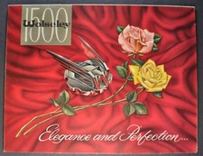 1962-1963 Wolseley 1500 Sales Brochure Folder Excellent Original picture