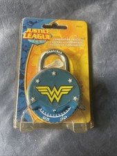 NEW Wonder Women  DC Comics JUSTICE LEAGUE COMBINATION PADLOCK picture