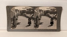 a378, Keystone SV, Washday in Volendam, Wooden Shoes; 356-25249, 1930 picture