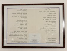 1970’s Orig. Menu L’Oustau De Baumaniere & Raymond Thuilier 3 Michelin Stars picture